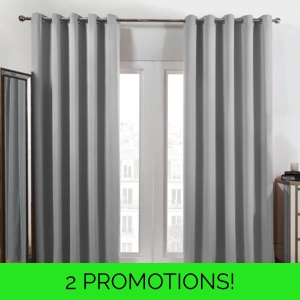 Silver Blackout Curtains