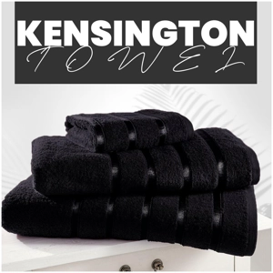 Kensington 500gsm Towels Black