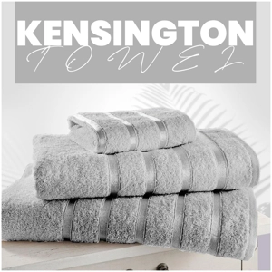 Kensington 500gsm Towels Silver Grey