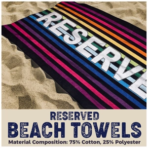 Reserved  6ft Beach Towel