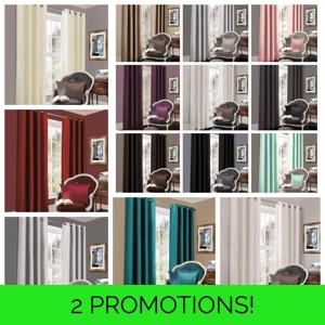 BLACKOUT RINGTOP CURTAINS