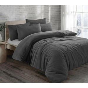 TEDDY FLEECE CHARCOAL