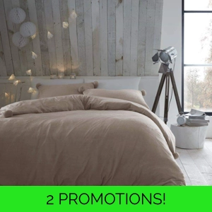 Teddy Fleece Pompom Natural