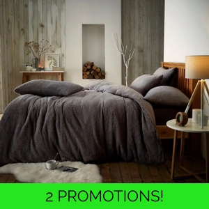 TEDDY FLEECE CHARCOAL GREY