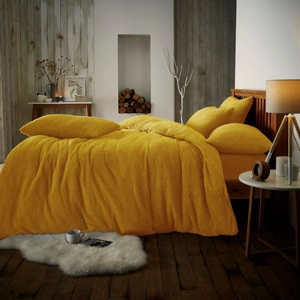 TEDDY FLEECE OCHRE