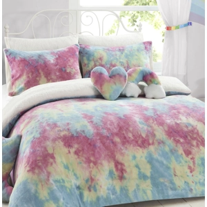 Rainbow Teddy Fleece