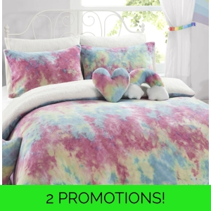 Rainbow Teddy Fleece