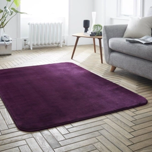 PURPLE VELVET RUG