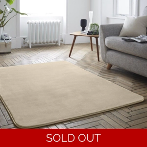 CREAM VELVET RUG