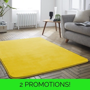 OCHRE VELVET RUG