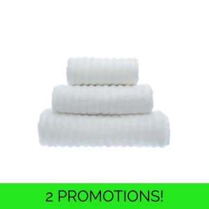 Mont Blanc White Personalised Luxe Zero Twist 550GSM