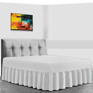 Fitted Valance Sheet White