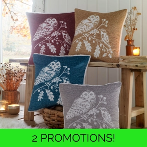 Woodland Owls Cushions