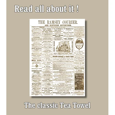 Courier Tea Towel