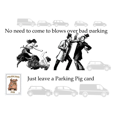 Parking Pig Cards
