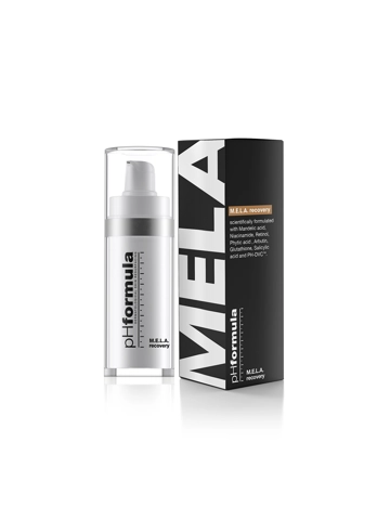 pH formula MELA recovery