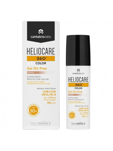 Heliocare 360 Beige Gel Oil-Free SPF50 50ml