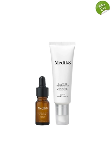 Medik8 Balance Moisturiser & Glycolic Acid Activator