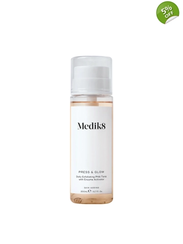Medik8 Press & Glow - Daily Resurfacing Enzyme and PHA Tonic Medik8 Press & Glow - Daily Resurfacing Enzyme and PHA Tonic