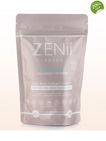 Zenii Fusion Collagen Powder Travel Pouch 172g Zenii Fusion Collagen Powder Travel Pouch 172g