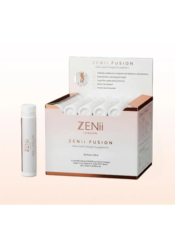 Zenii Skin Fusion 30 x 25ml travel shots- 6 week supply