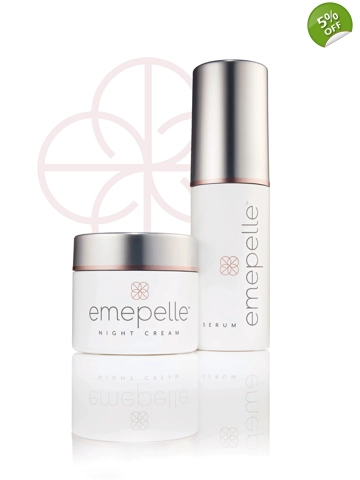 Emepelle Serum and Emepelle Night Cream