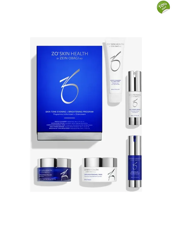 ZO Skin Health Skin Tone Evening + Brightening Program