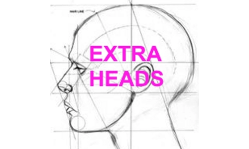 EXTRA TPE HEAD ONLY [FOR PURCHASE OF TPE/SILICONE MANNEQUIN DOLL HEAD]