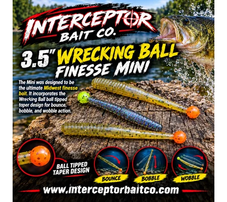 3.5" Wrecking Ball Finesse Mini