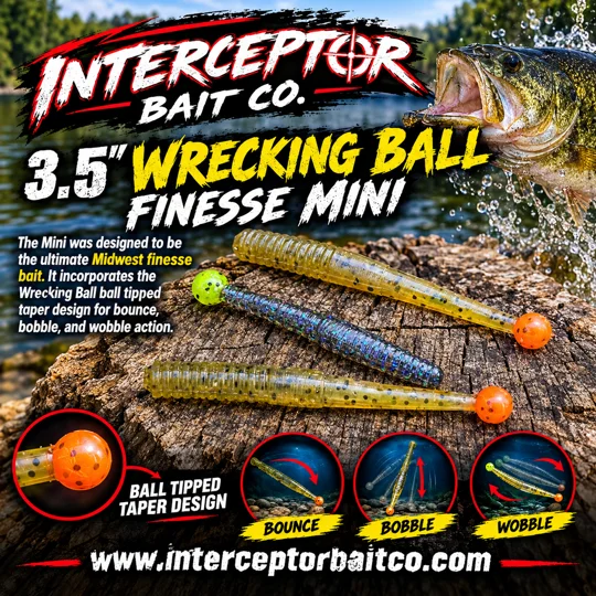 3.5" Wrecking Ball Finesse Mini