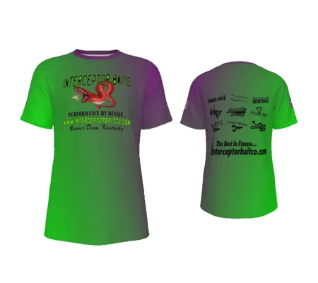 Jersey T-shirt Purple/Green