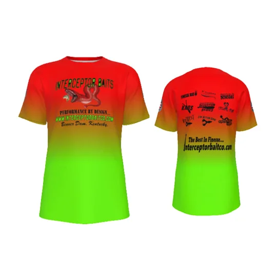 Jersey T-shirt Red/Green