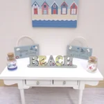 Dolls House Beach Word 1:12th Scale Miniature Decor Accessory