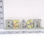 Dolls House Beach Word 1:12th Scale Miniature Decor Accessory