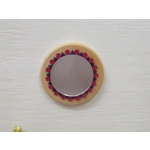 Dolls House Mirror Pink and ..