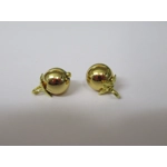 Dolls House Christmas Tree Decorations 12 Red Gold Miniature Baubles and Trinkets 1:12th Scale