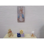 Dolls House Picture Peter Rabbit Nursery Miniature 1:12 Scale Wall Art Decor