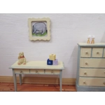 Dolls House Nursery Picture Eeyore Framed 1:12 Scale Miniature Wall Decor