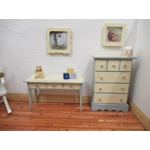 Dolls House Nursery Picture Winnie the Pooh Honey Pot Framed Wall Decor 1:12 Scale