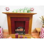 Dolls House Christmas Xmas Letter Blocks 1:12 Scale Miniature Decoration