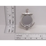 Dolls House Mirror Anchor Shape Frame Miniature Nautical Beach House Accessories 1:12th Scale