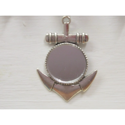 Dolls House Mirror Anchor Shape Frame Miniature Nautical Beach House Accessories 1:12th Scale