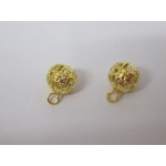 Dolls House Christmas Tree Decorations 12 Red Gold Miniature Baubles and Trinkets 1:12th Scale