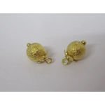 Dolls House Christmas Tree Decorations 12 Red Gold Miniature Baubles and Trinkets 1:12th Scale