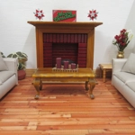 Dolls House Merry Christmas Sign Red Green and Silver 1:12th Scale Miniature Decoration