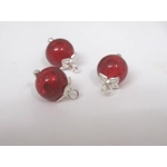 Dolls House Christmas Tree Decorations 12 Red Silver Miniature Baubles and Stars 1:12th Scale