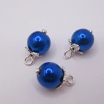 Miniature 4th July Ornaments 9 Baubles 1:12th Scale Dolls House Decorations