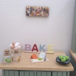 Dolls House Kitchen Bake Word Ornament 1:12th Scale Miniature Accessory