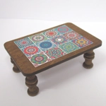 Dolls House Table Moroccan Style Coffee Occasional 1:12 Scale Miniature Furniture