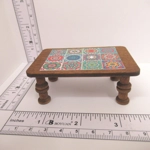 Dolls House Table Moroccan Style Coffee Occasional 1:12 Scale Miniature Furniture